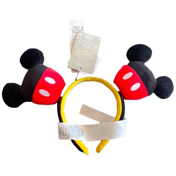 Mickey Mouse Plus Padded Ears Headband Tsum Tsum Disney Disneyland NWT NEW - Picture 2 of 3